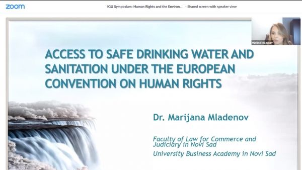 MEĐUNARODNI KONGRES „LJUDSKA PRAVA I ŽIVOTNA SREDINA“ u ogranizaciji Instituta za globalno razumevanje američkog Univerziteta "Monmut" iz Nju Džerzija