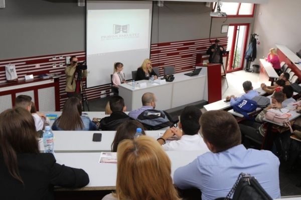 Održana tribina ,,Glavni pretres’’ na Pravnom fakultetu za privredu i pravosuđe